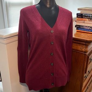 J Crew w Cashmere Cardigan Sweater